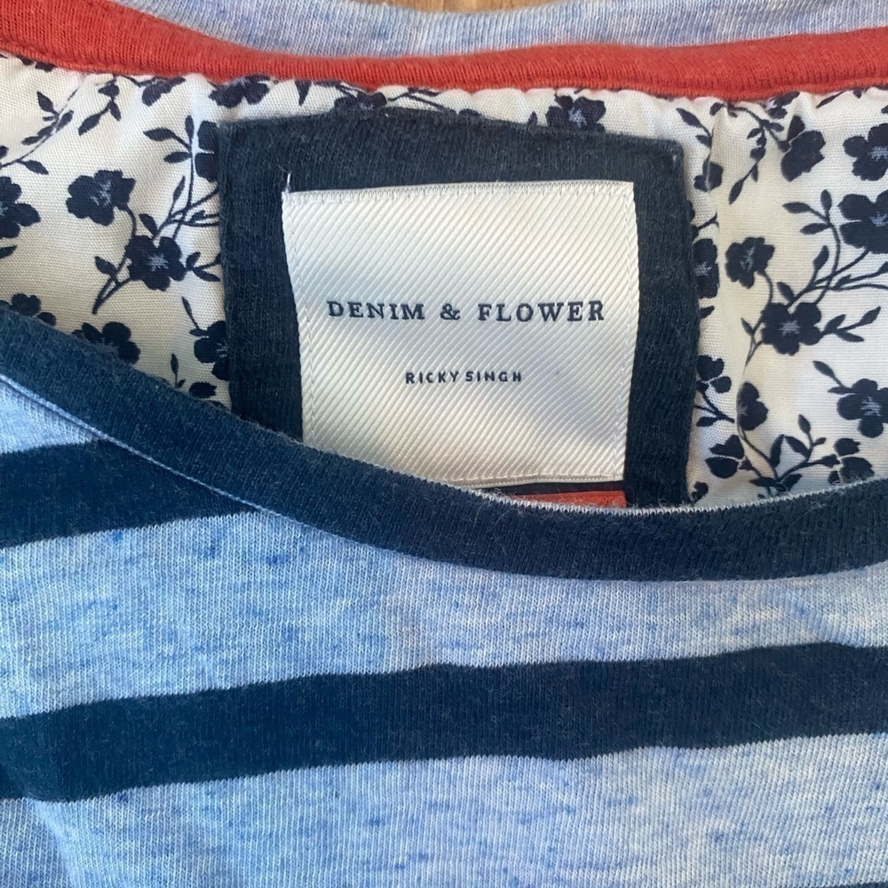 Denim & Flower Ricky Simon Long Sleeve Tee - Picture 4 of 7
